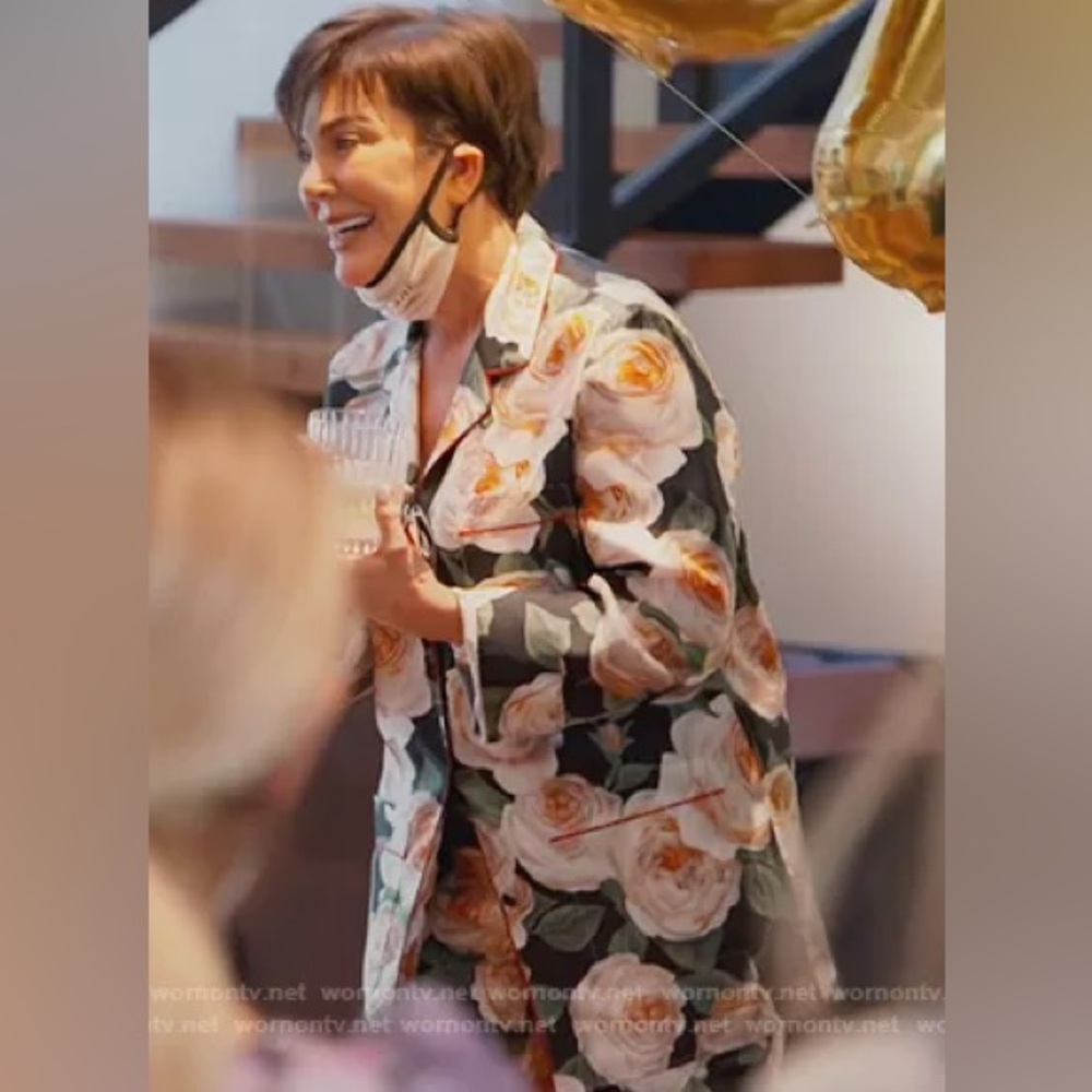 Dolce & Gabbana Silk Floral Women's Set - Picture 9 of 9